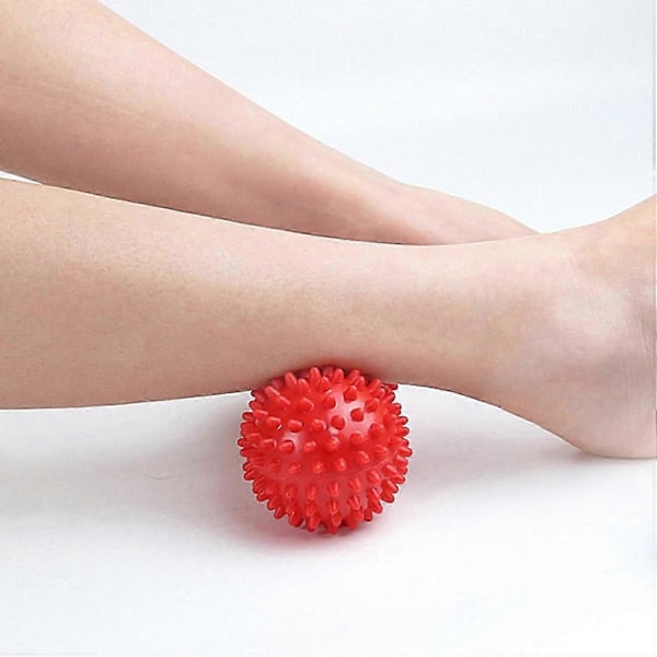 PVC Jordnötsformad Spikig Massageboll Fasciaboll för Utomhus- och Inomhus Träningsövningar