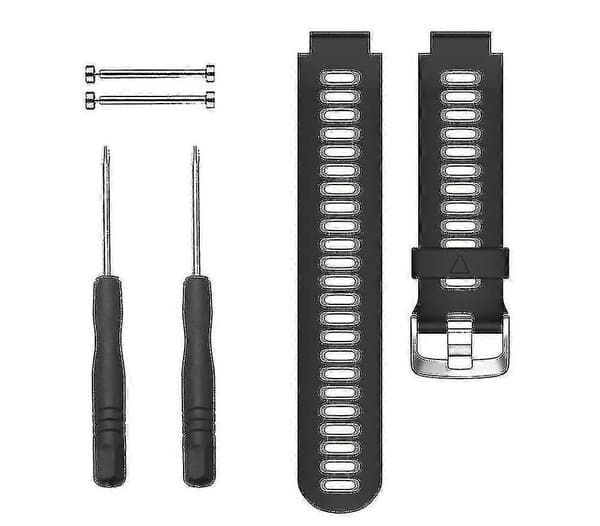 Mjukt silikonarmband för Garmin Forerunner 735xt-klocka