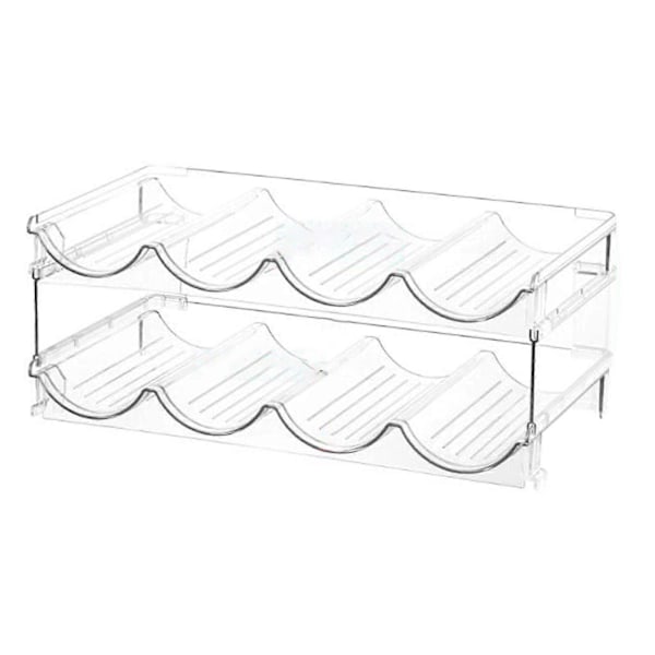 Kopholder Opbevaring Flaskeholder Opbevaringsreol Organizer Stand Flaske Display til Køkken Husholdning Bar Vin Mælk Te