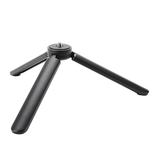 Lättviktigt Mini Bordsstativ Aluminiumlegering Tripod Stativ med 1/4 Tums Skruvnyckel för DSLR ILDC