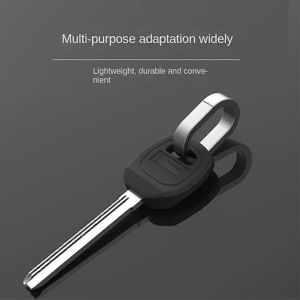 4 stk. Titaniumlegering Mini Nøglering Forbinder Spænde Universal Forbinder Universal Ring Hjælpering Fast C