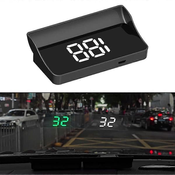 HUD GPS Head Up Display Speedometer Odometer Bil Digital Speedometer Universal Bil Elektronisk Tilbehør