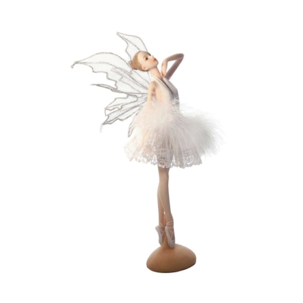 Dans Ballerina Figurin Dansande Tjej Staty Dekor för Restaurang Skrivbord Sovrum