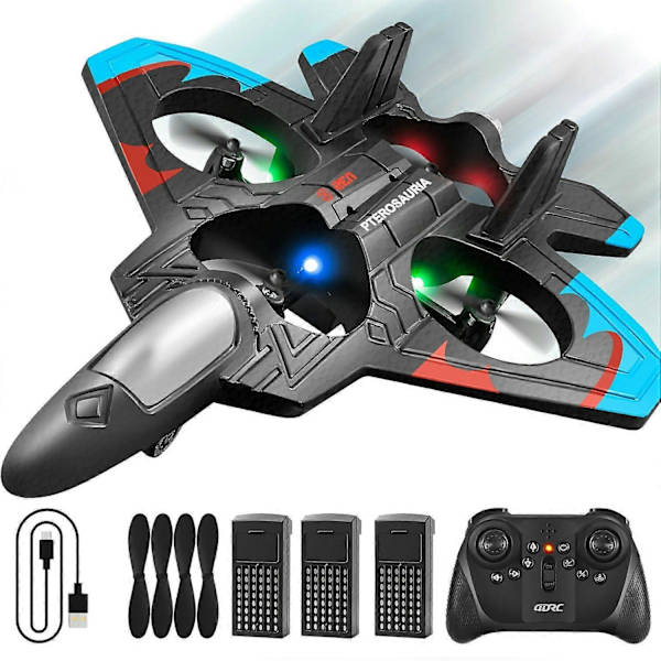 4DRC V32 RC Flygplan EPP Quadcopter Jaktplan Leksak Glidflygplan Fjärrkontroll Flygplan RC