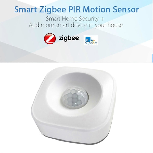 Ewelink Drevet Zigbee Pir Bevægelsessensor Trådløs Passiv Infrarød Detektor 360 Detektionsvinkel Sikkerhed Tyverialarm Sensor Ewelink App Kontrol