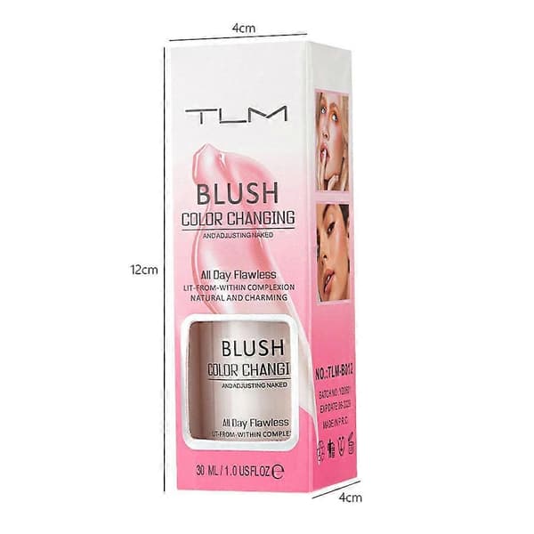 Grænseoverskridende TLM farveskiftende blush foundation 3pcs