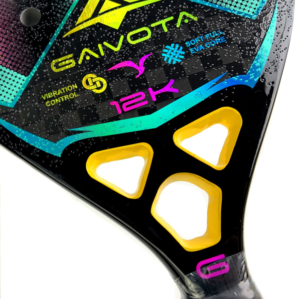 Gaivota Beach Tennisracket 12K karbon+väska BTG021-1PCS