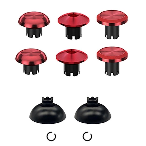 Thumbsticks til SWITCH PRO////EDGE Controller, Analog Stick Joystick Thumbstick Rød