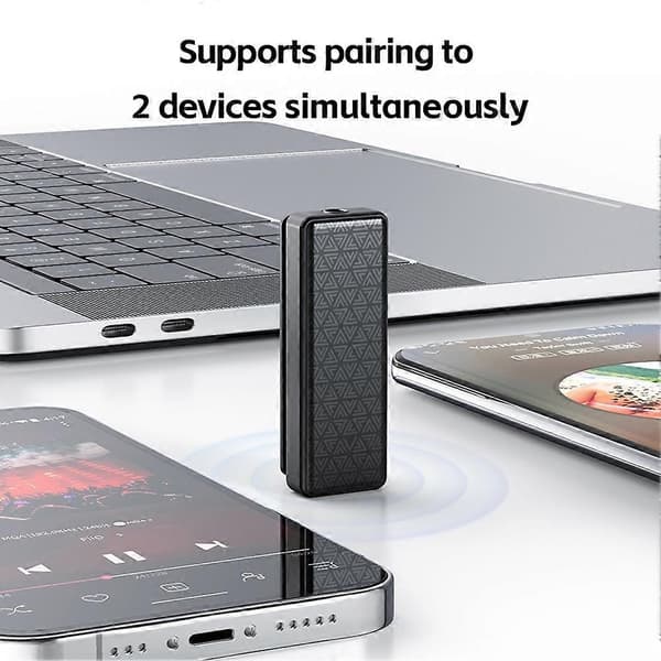 FiiO BTR11 Bluetooth 5.3-mottaker LDAC 3,5 mm trådløs lydhodetelefonforsterkeradapter hvit White