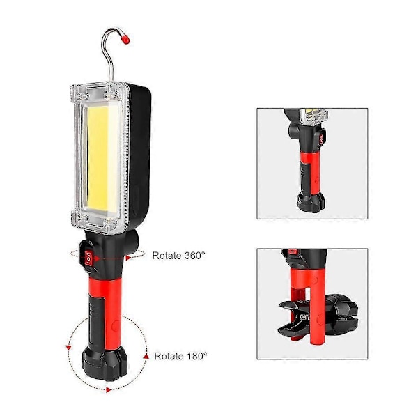LED bærbar krog campinglampe