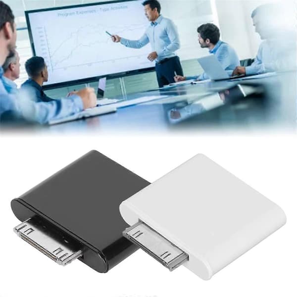 30 Pin Bluetooth Adapter Plug and Play Drive hvid