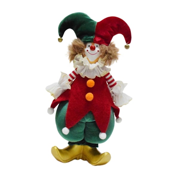 Juleklovne Dukke Julefigur Figur Scene Layout Dekorativt Festtilbehør Julepynt til Sofa