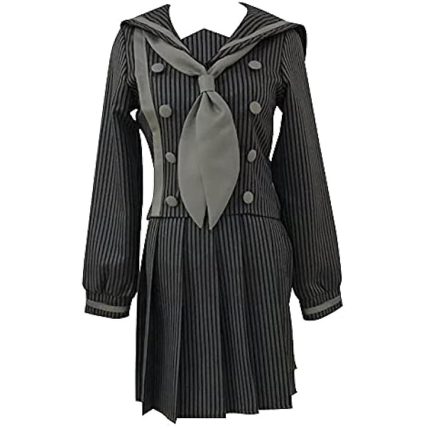Danganronpa V3 Saihara Shuichi Detektiv Cosplay kostumer Jk Uniform Halloween kostumer til kvinder Anime nederdel L kostumesæt XXL