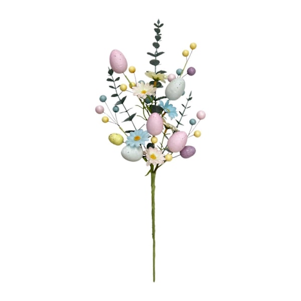 Påskeegg Gren Kvist Dekorativ Blomsterplukk til Hjem Vase Feiring Vår