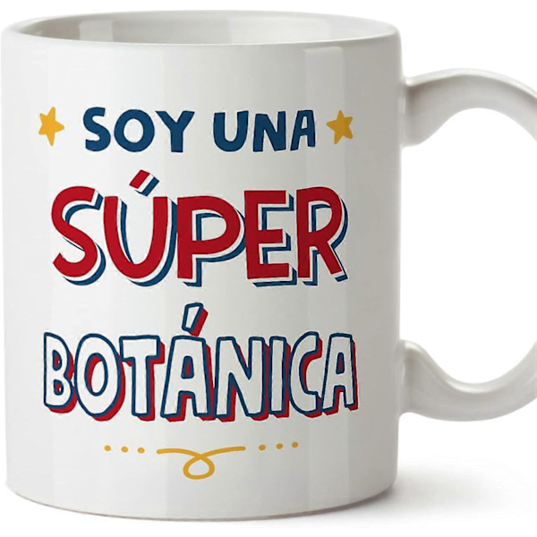 Botanist Woman Mugg på spanska Soy Sper Rolig Present till Kollegor Keramisk 11oz Mugg