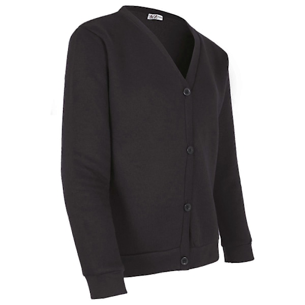 Flickor Barn Scouter Skoluniform Kofta Borstad Fleece Kofta