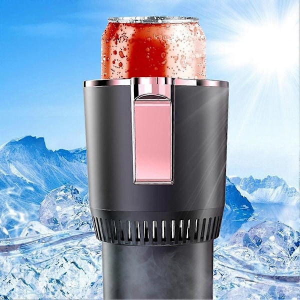 2 i 1 Smart Bilmuggvärmare & Kylare Auto Mugg med Kyl- och Värmefunktioner Isolering Dryck C