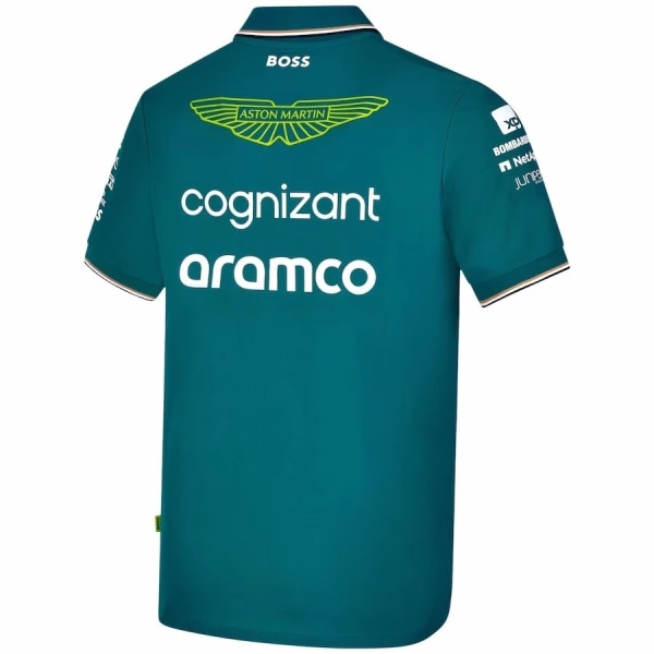 2023 Aston Martin Aramco Spanien - F1 Team pikétröja L