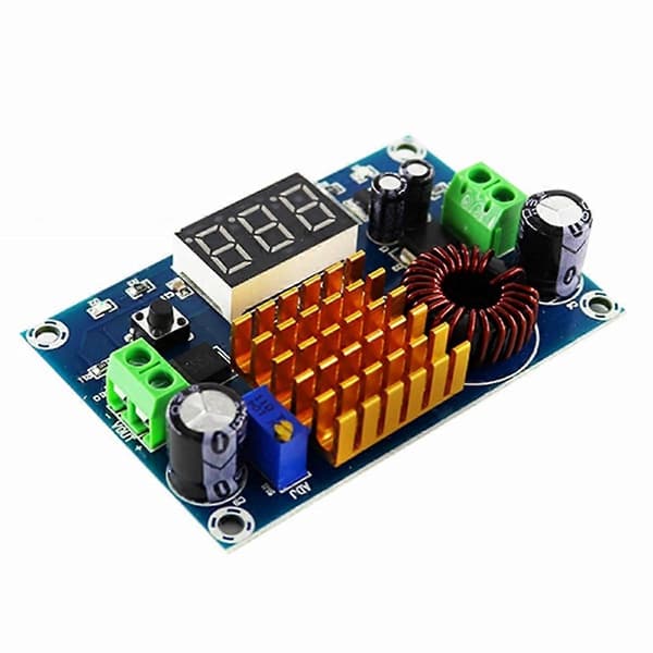 DC4-35V til 5-45V Boost Modul Digitalt Voltmeter Boost Konverter Kort