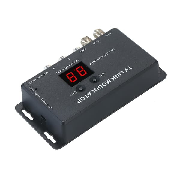 TVLINK Modulator AV til RF Konverter & IR Extender RF Modulator