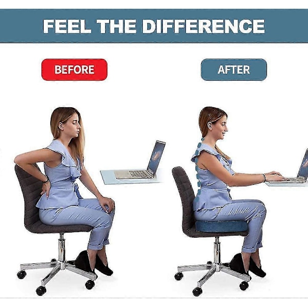 Sittdynor, Sittdynor för Kontorsstol, Premium Sittdynor i Memory Foam som Gåva