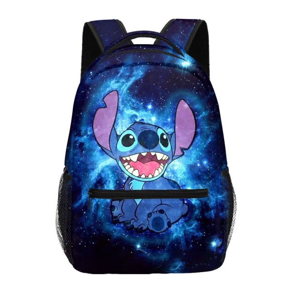 Disney Lilo Stitch Kawaii Pojkar Flickor Barn Skolboksväskor Dam Högkapacitet Bagpack Tonåringar Reseryggsäck Mochila Escolar style 18