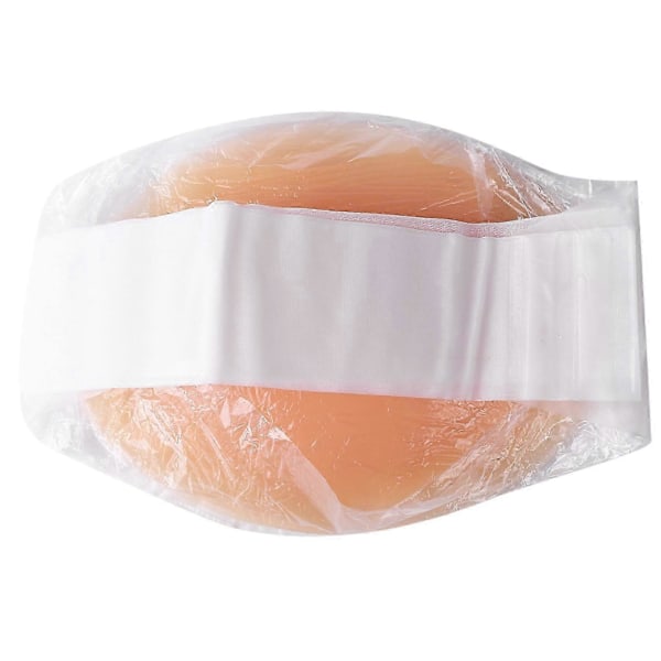 100% Silikoni Raskaana Oleva Vatsa 1000G / Kpl, Naamioitu Raskaana Oleva Naisen Vatsa Halloween COS Rekvisiitta