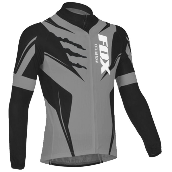 Fox Cycling Team herre cykeltrøje langærmet MTB cykel outfit equipacion ciclismo hombre Cykeltøj Racing Cykeltøj 5 3XL