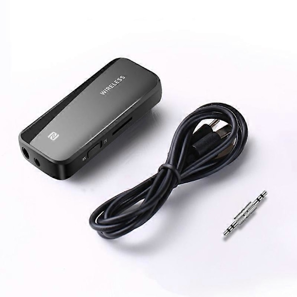 Adapter Bluetooth-kompatibel5.0 Stereo Musikmodtager Bil Håndfri Opkald N2UB