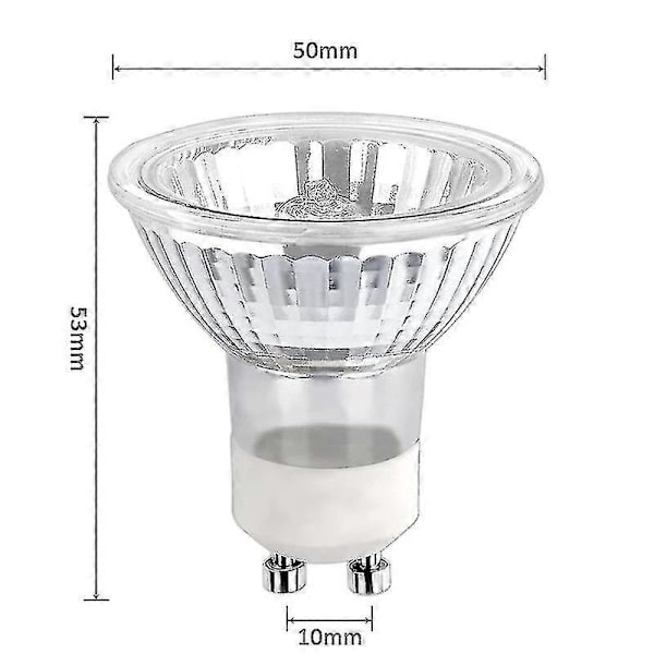 5 st GU10 35W Halogen Spotlight Glödlampa Dimbar, Halogen Reflektorlampor -t