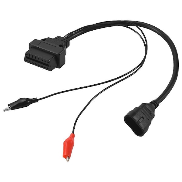 För 3-pin till 16-pin OBDII OBD2 obd-II Kontakt Adapter Bilkabel Obd för 3-pin Diagnostikkabel