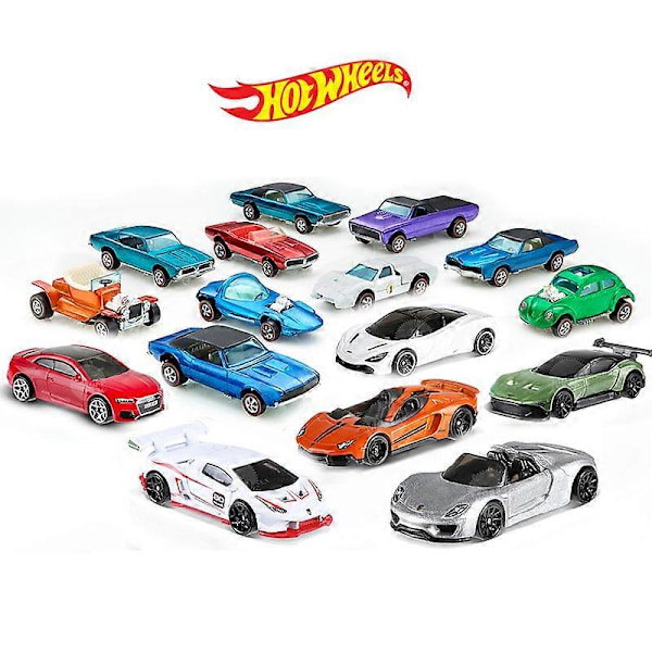 Alkuperäinen Hot Wheels 72 Style Mini Auto Diecast 1/64 Metallinen Kilpa-auto Urheiluajoneuvo Malli Lasten Lelut Pojille Brinquedo Syntymäpäivälahja