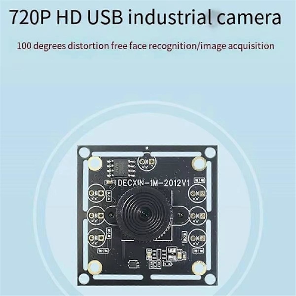 Ny 3PCS 100 Graders Kameramodul 1MP OV9732 1280x720 USB Fri Drivrutin Manuell Fokus, med 3+2 Meter C