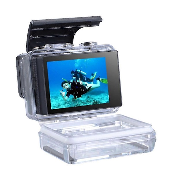 För Bacpac LCD-skärm Monitor Actionkamera Bacpac LCD-skärm + Bakdörr för Hero 3+4