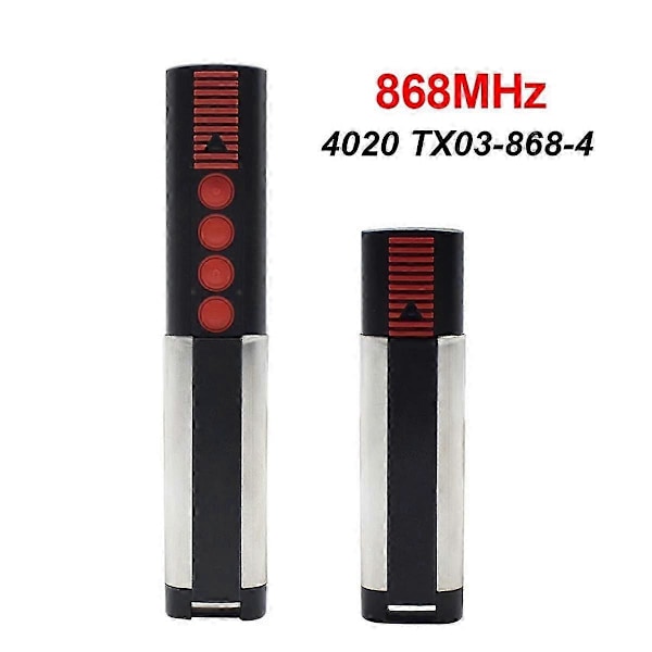 2 st 868MHz Garagedörrfjärrkontroll Grindsöppnare för SOMMER 4026 4020 TX03-868-4 TX03-868-2 868MHz Fjärrkontroll