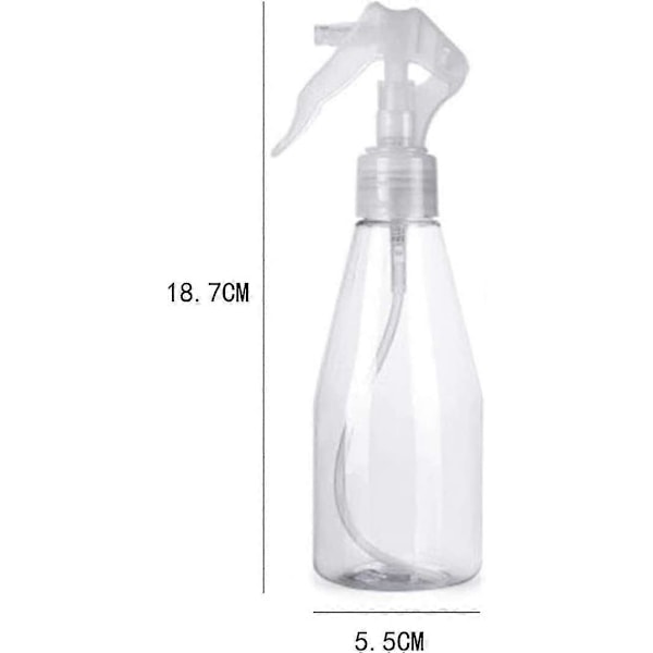 Plastik Sprayflaske, 1 stk. 200 ml Klar Tom Sprayflaske