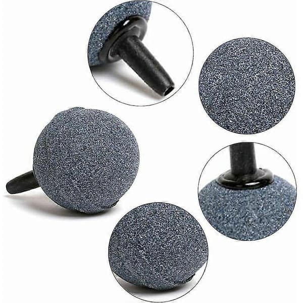 Akvarium Syresättning Luftsten Bubbel Diffuser Luftsten Plus Rund Hydroponisk Bubbel Diffuser för Syrediffuser (10 st