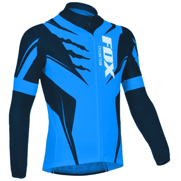 Fox Cycling Team herre cykeltrøje langærmet MTB cykel outfit equipacion ciclismo hombre Cykeltøj Racing Cykeltøj 2 S