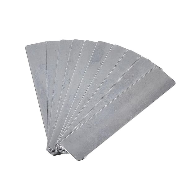 10 Stk. Reed Ventilplade Stål Splint Spacer Luftkompressor Reservedele