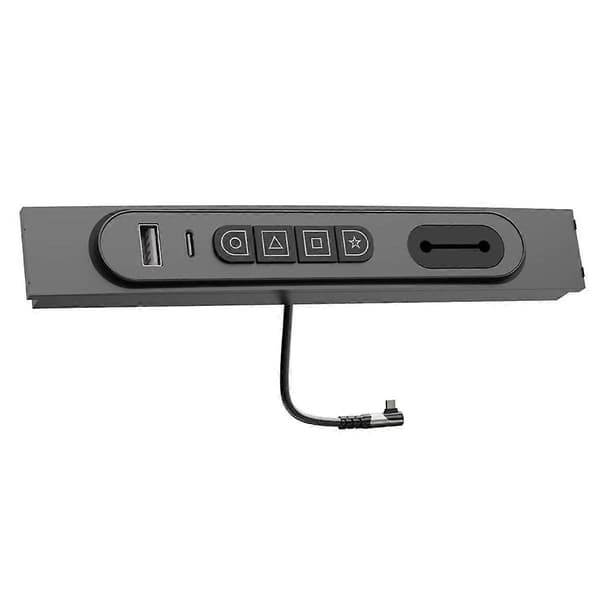 Smarte fysiske knapper med USB-hub til Model Y/3 2021-2023 midterkonsol controller-taster docking