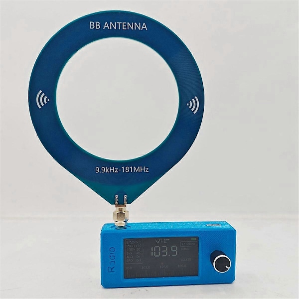 SI4732 0.5-108mhz Kannettava Radio LSB USB AM FM FM/AM Radio 2kpl Antennilla Kaikkien Aaltojen Radio Vastaanotin