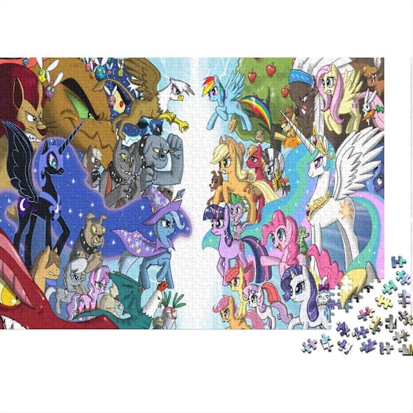 Puslespil til voksne My Little Pony Puslespil Uddannelses Spil Boligindretning Puslespil./Animation : My Little Pony