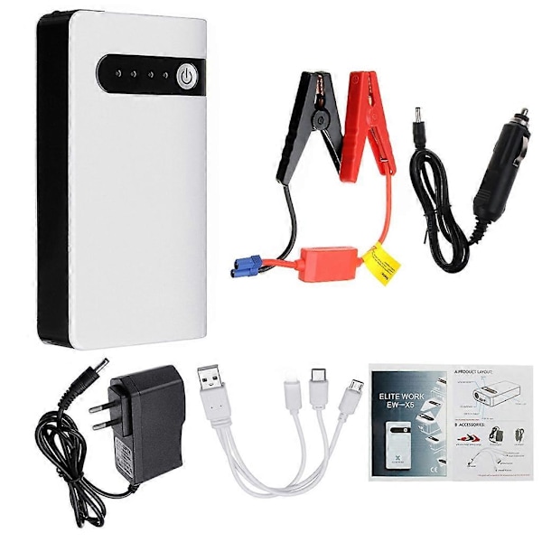 20000mAh 12V Portabel Bil Startbooster Nödbatteri Powerbank
