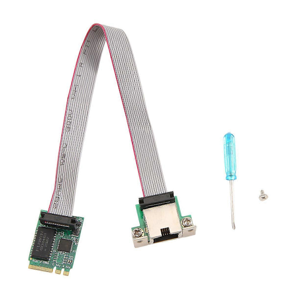 M.2 A+E KEY 2.5G Ethernet LAN -kortti RTL8125B Teollinen ohjausverkkokortti M.2 Gigabit Ethernet Net