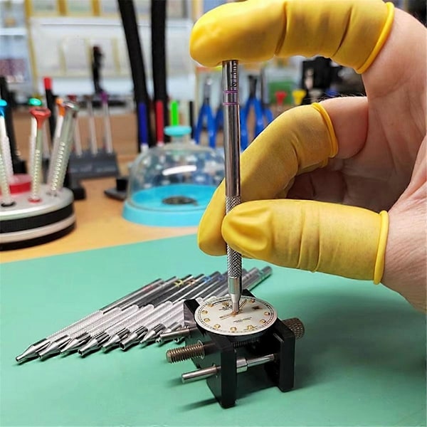 Urvisare Pressare Tryckare Timme, Minut, Sekundvisare Installation Monteringsset Armbandsur Reparationsverktyg Kit f
