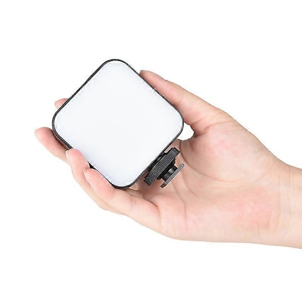 Mini LED -videovalokuvausvalo 2W himmennettävä 6500K täyttöpaneelivalo kameralle älypuhelimelle kannettavalle tietokoneelle
