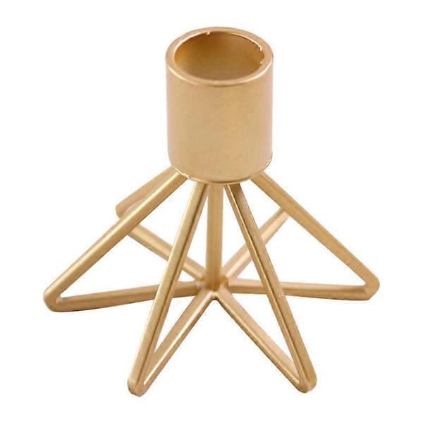 Ljusstake Set om 2, Dekorativa ljusstakar i metall