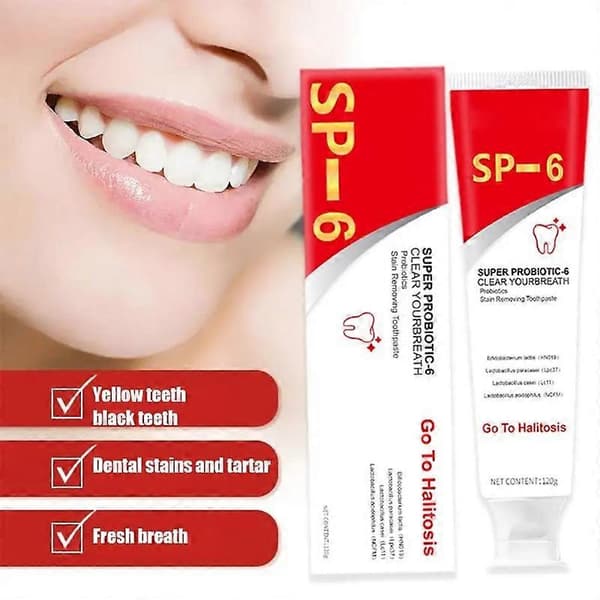 SP-6 Probiotisk blekende tannkrem 1st