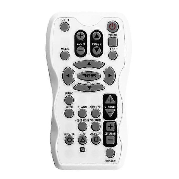 Erstatningsfjernkontroll YT-110 for projektor for XJ-A141, XJ-A146, XJ-A241, XJ-A246, XJ-A251, XJ-A256, XJ-M250