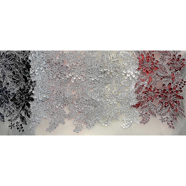 2 st Bröllopsstrumpband Set Spets Brudstrumpband Stretchig Blommig Strumpband För Brud (haoyi) A